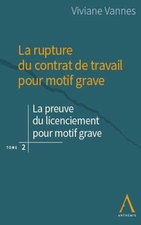 La rupture de travail pour motif grave : la preuve du licenciement pour motif grave