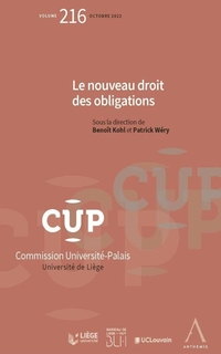 Le nouveau droit des obligations