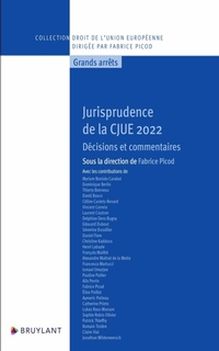 Jurisprudence de la CJUE 2022 : décisions et commentaires