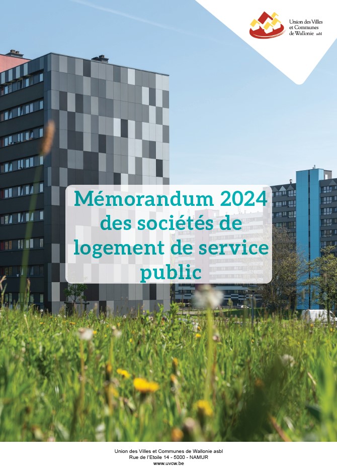 Cover: Mémorandum 2024 des sociétés de logement de service public
