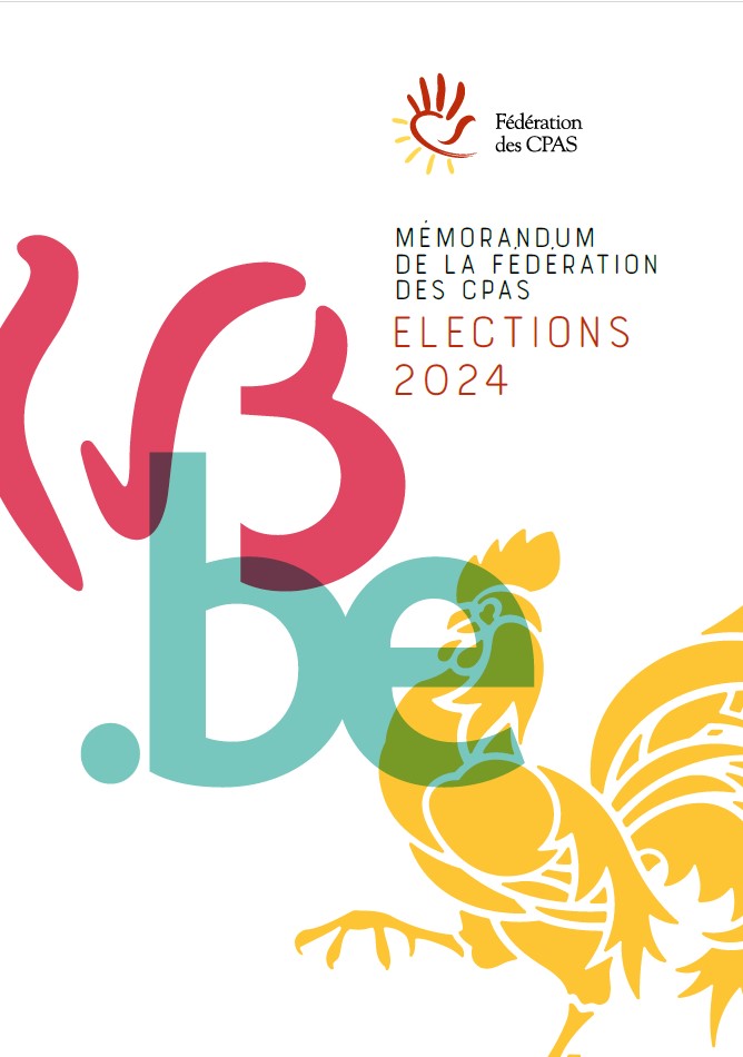 Cover: Mémorandum 2024 de la Fédération des CPAS