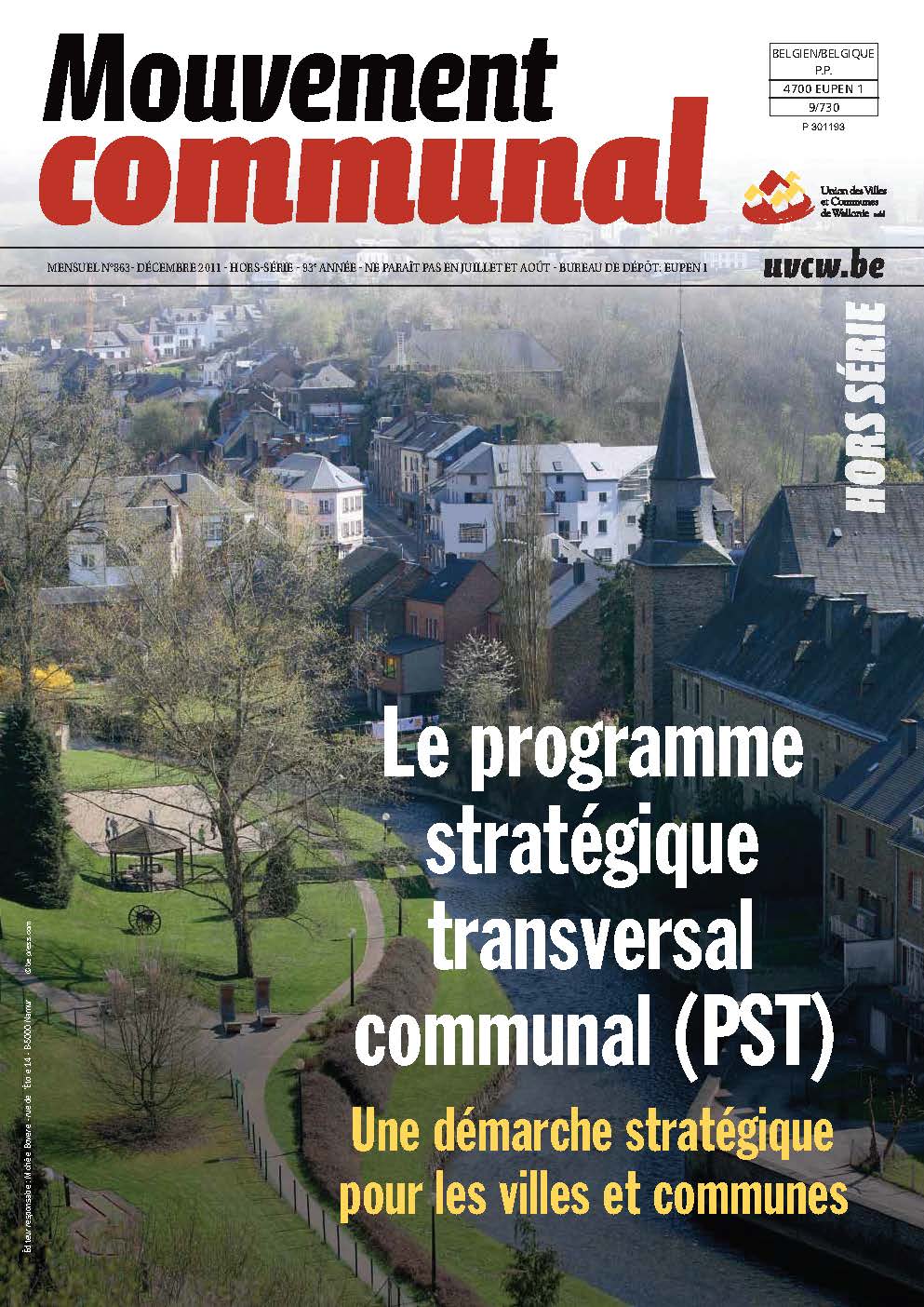 Cover: Mouvement communal hors-série: Le programme stratégique transversal communal (PST)