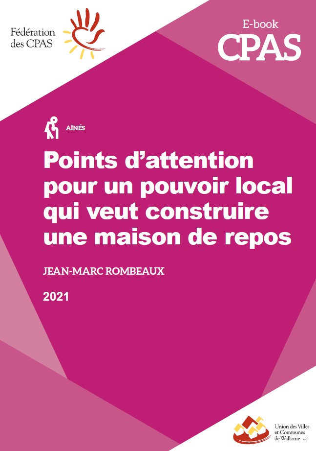 Cover: Points d’attention pour un pouvoir local qui veut construire une maison de repos