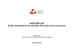 Guide d’indicateurs de situation financière de la commune
